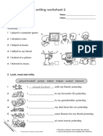 Reading and Writing Worksheet 2 8
