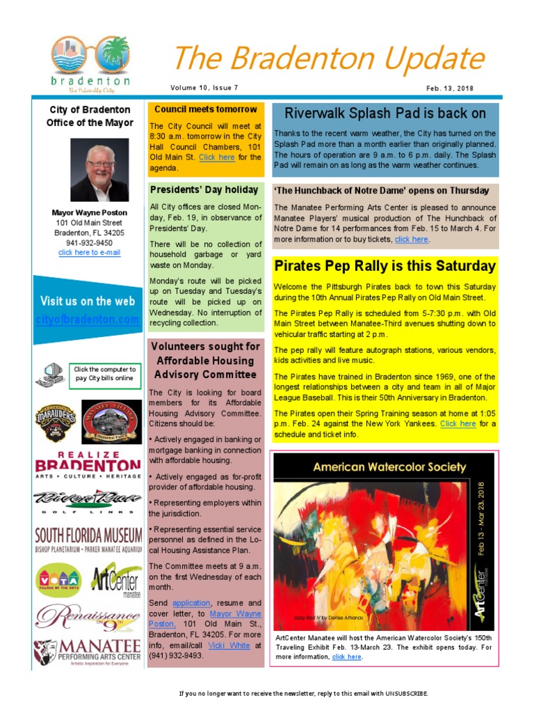 The Bradenton Update Riverwalk Splash Pad Is Back On PDF