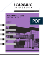 Architecture academic guidebook