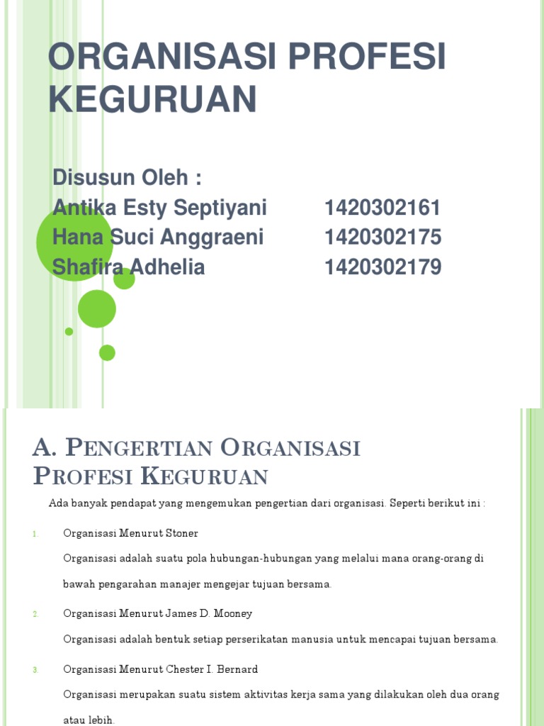 Organisasi Profesi Keguruan1