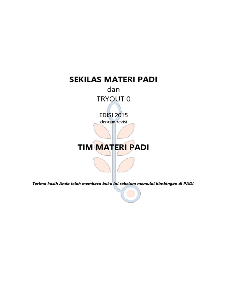 Rangkuman Materi Ukmppd