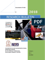 Research Bulletin V1