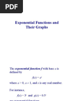 Exponential Functions and Their Graphs