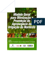 Modelo Geral Para Otimização e Promoção Do Agronegócio Da Irrigação Do Nordeste Do Brasil, volume 4.