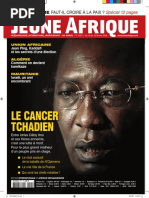 Tchad - Couverture Jeune Afrique (n°2457)