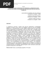 1 Construção de Conceitos Geográficos - A Percepção Dos Alunos Do Ensino Fundamental Do Município 2
