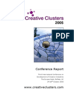 Creative Clusters - Conference Report