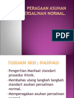 58 Langkah Asuhan Persalinan Normal