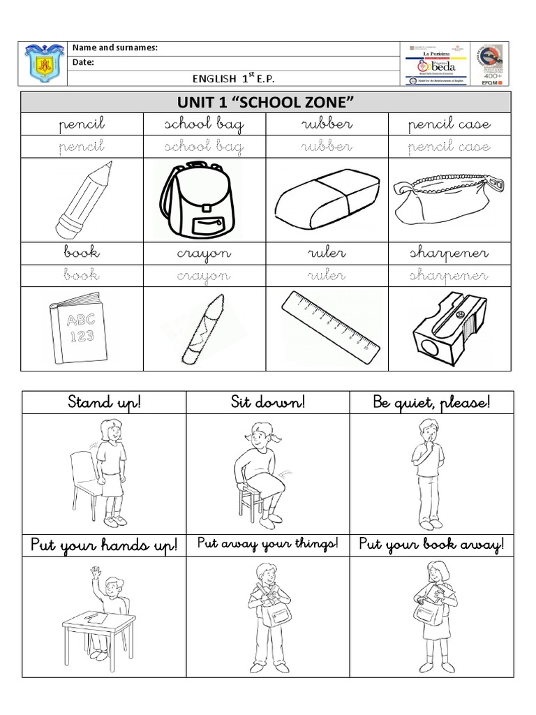 Classroom Commands for Kids | PDF | Language Arts & Discipline | Home ...
