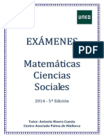 Examenes Matematicas CCSS 2014
