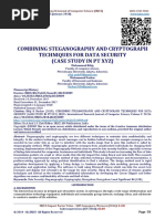 COMBINING STEGANOGRAPHY AND CRYPTOGRAPH TECHNIQUES FOR DATA SECURITY (CASE STUDY IN PT XYZ)
