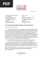 PD Letter To DOJ IG and OPR Re WH Interference 01042018