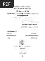 Download A Real World Study at Malayala Manorama by THOUFEEK SN37144149 doc pdf