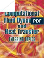 R. S. Amano Computational Fluid Dynamics and Heat Transfer- Emerging Topics (Developments in Heat Transfer) (Developments in Heat Transfer Objectives) 2010