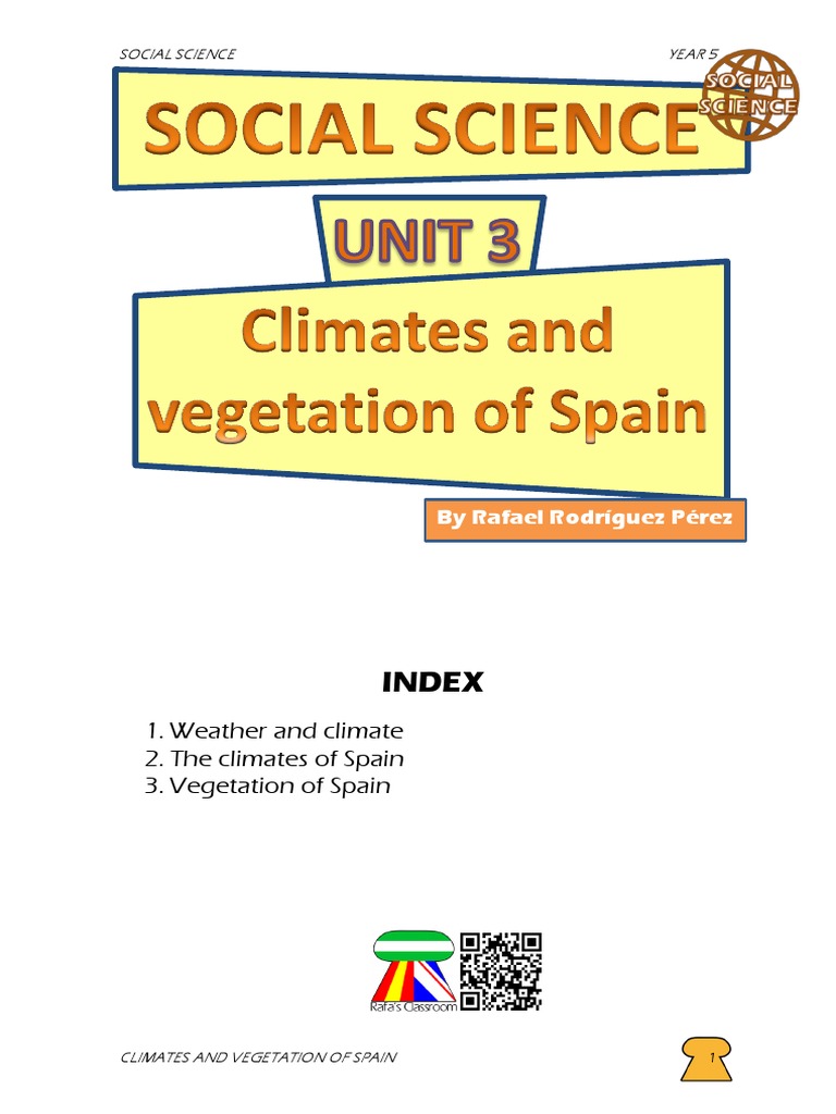 Climates and Vegetation of Spain | PDF | Weather | Climate