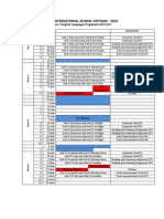 Year 7 ELP Assessment Schedule 2010 2011