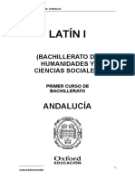 Progrmacion Exedra Latin 1 BACH Andalucia