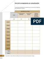 Autoevaluación de La Competencia en Comunicación Lingüística - Analiza Tus Competencias 1