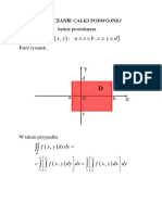 Obliczanie Całki Podwójnej