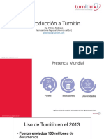 Introducciόn a Turnitin PRE