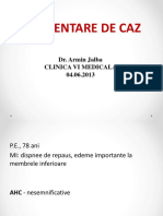 Prezentare Caz Clinic JALBA ARMIN