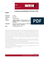 Review of Imaging Anatomy and Pathology of The Floor of The Mouth