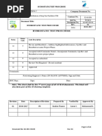 Hydrostatic Test Report Form | PDF