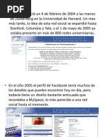 Historia de Facebook (1)