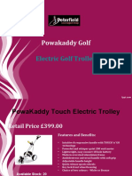 Powakaddy Electric Golf Trolley