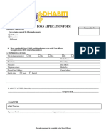 Loan Application Form