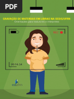 Gravacao de Materiais Em LIBRAS Na SEDIS - UFRN(Livro Digital)