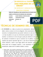 Tecnicas de Dominio de Escenario