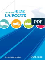 Guide de la route-Quebec