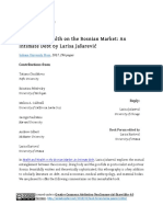 Book Forum - Health and Wealth on the Bosnian Market