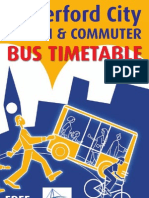 Waterford City Bus Timetable