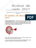 57 Nichos de Mercado 2017