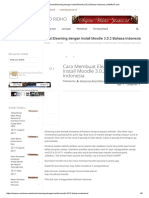 Cara Membuat Elearning Dengan Install Moodle 3.0.2 Bahasa Indonesia 