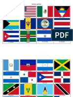 Banderas America y Africa