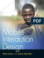 Mobile Interaction Design PDF