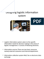Designing Logistic Information System