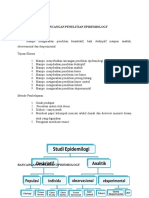 Temu 12 Rancangan Penelitian Epidemiology