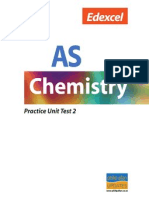 Edexcel as Chemistry Practice Unit Test2