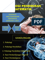 Psikologi Pendidikan Matematik