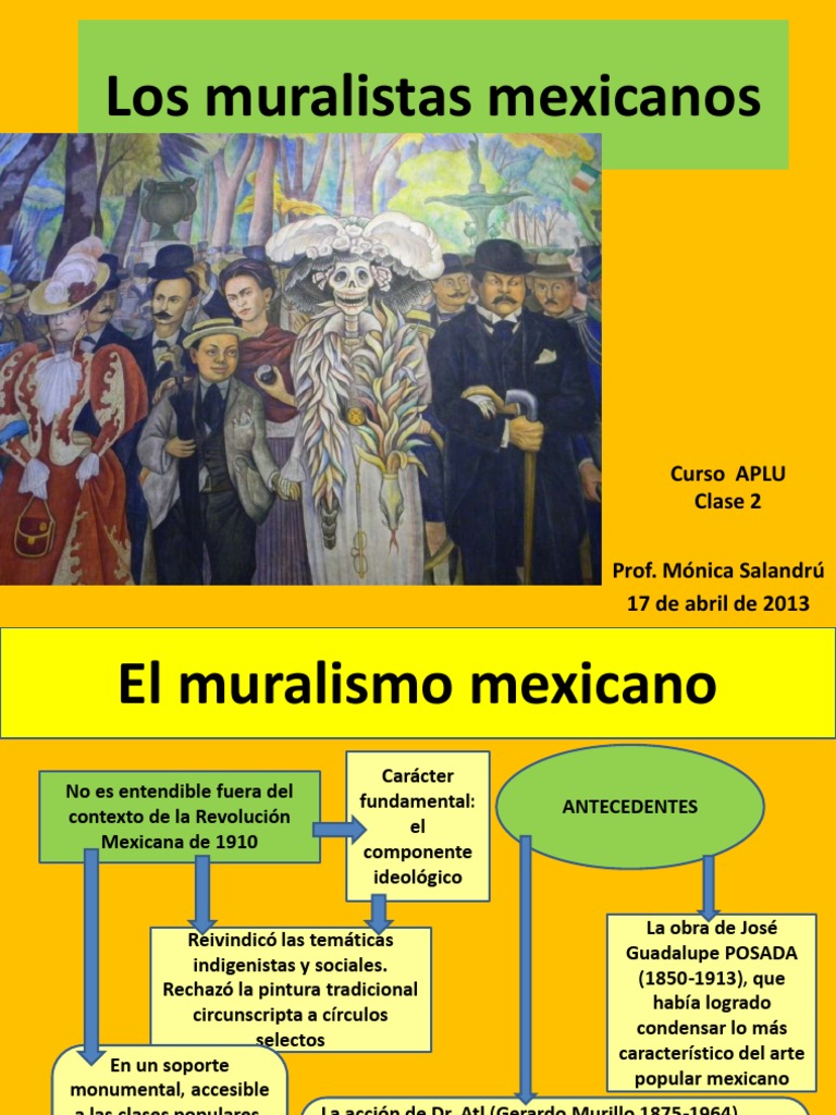 Muralismo Mexicano: Contexto e Impacto | PDF | México | Artes (general)