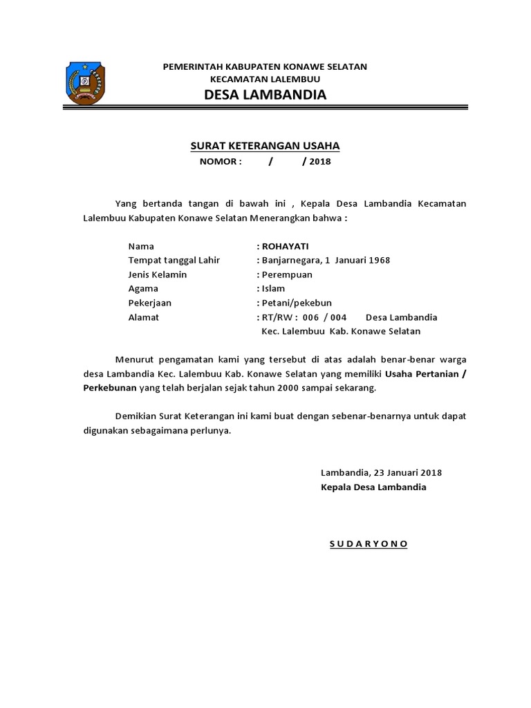Surat Keterangan Usaha Menurut buku Rencana Strategi Pelaksanaan Politik Luar Negeri RI Renstra adalah hubungan antar bangsa dalam segala aspeknya yang dilakukan oleh suatu negara untuk mencapai kepentingan nasional.