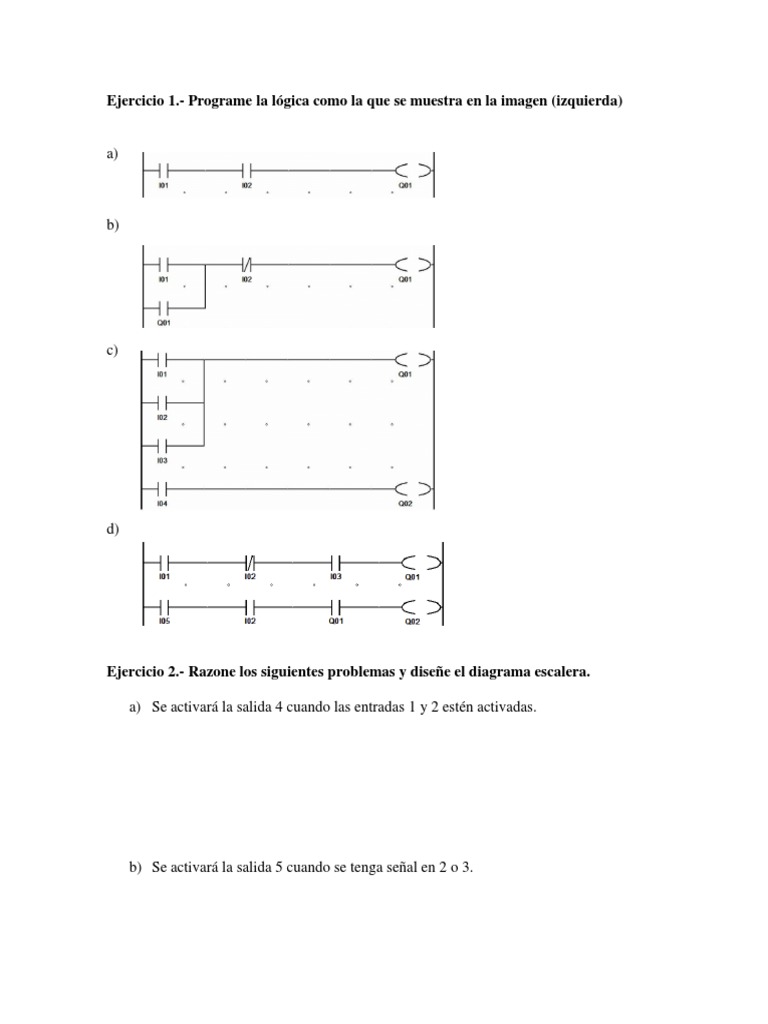 Practicas Plc Pdf Controlador Lógico Programable Informática Y