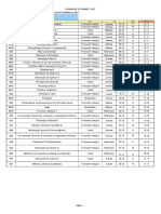 Calendario Examenes Diciembre