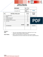 Format Penilaian Kepalang Merahan Madya