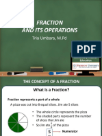 Week 6 & 7 - Fraction and Its Operations
