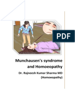 Munchausen Syndrome and Homoeopathy